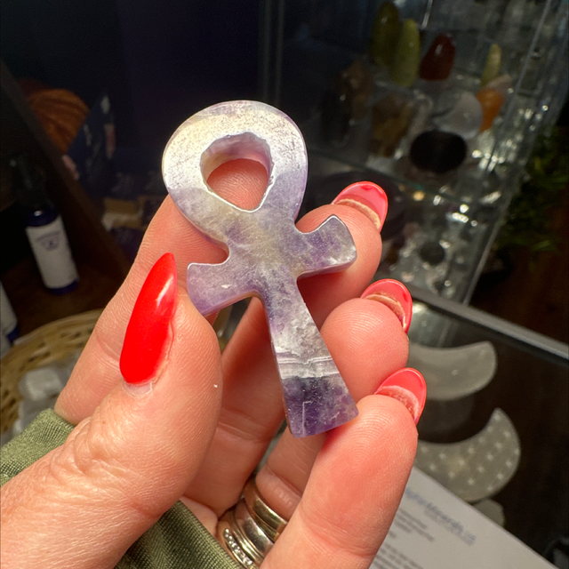 Amethyst Ankh 
