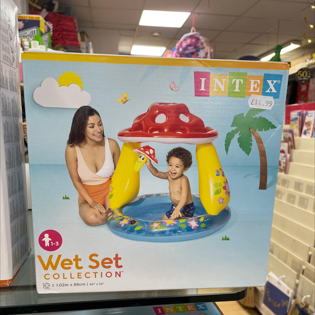 Intex inflatable pool