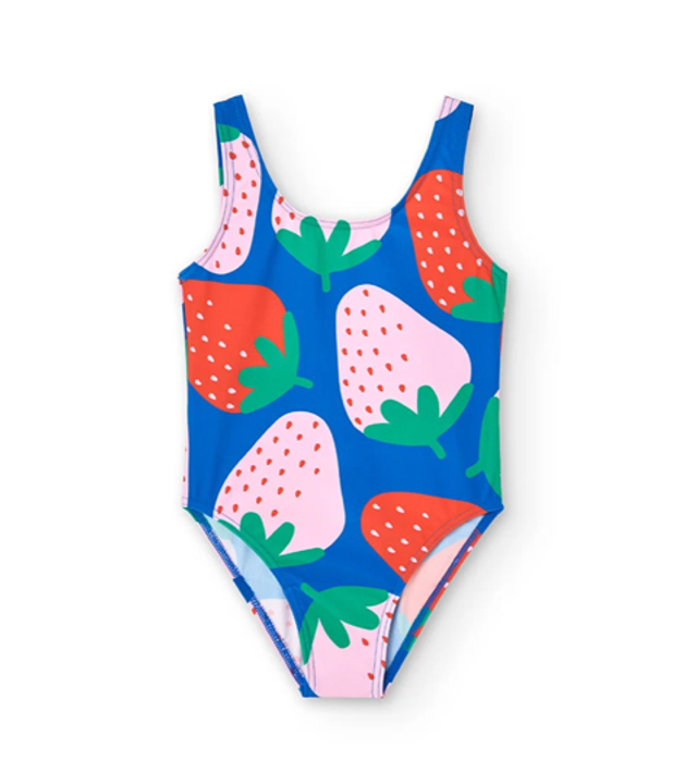 Boboli - costume intero fragole