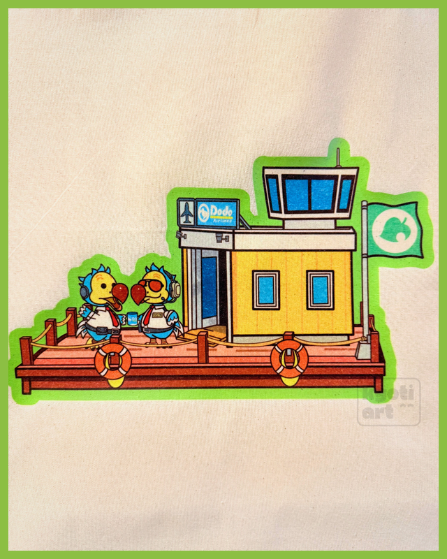 Island Air Dock Tote Bag