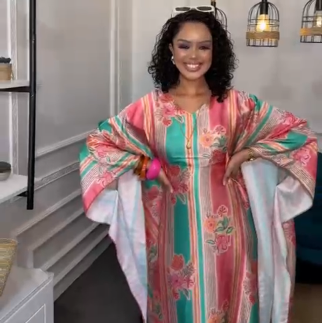 Silk kaftan