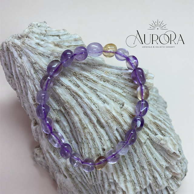 Ametrin Armband 6mm (AM2)