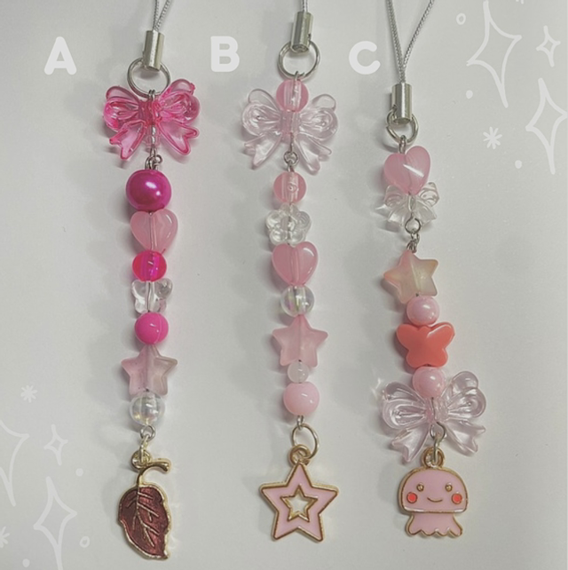 Phone Charm Rose