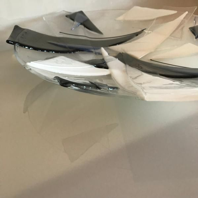 o4 Obstschale "trianguli"  o/ ca 39 cm . tk 5 o72020 01