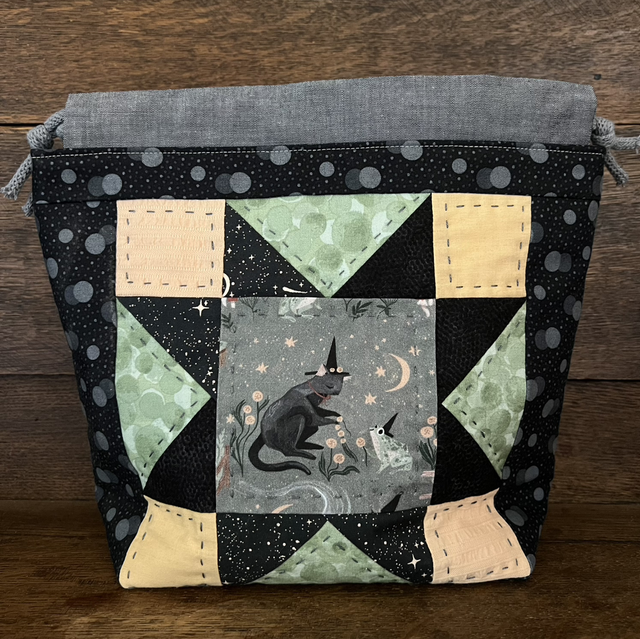 Quilted project bag