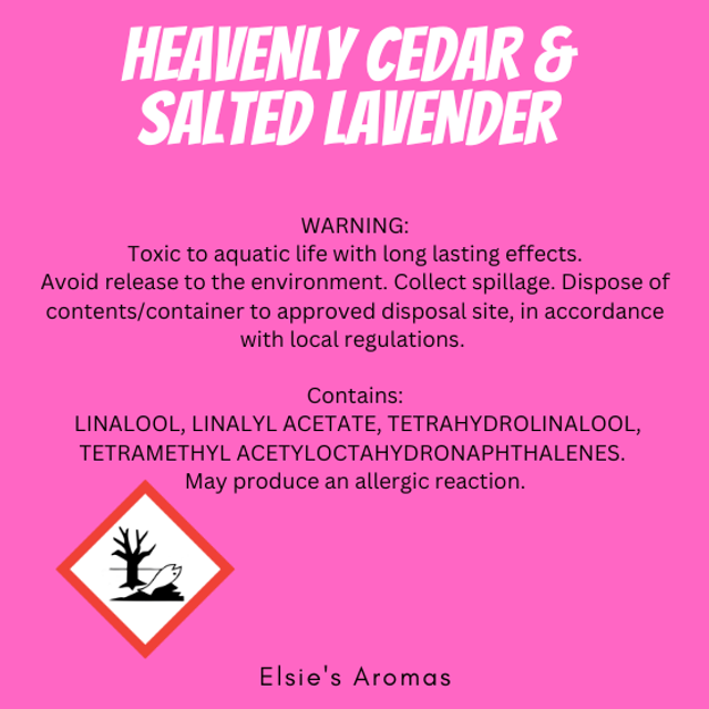 HEAVENLY CEDAR & SALTED LAVENDER SNAPBAR