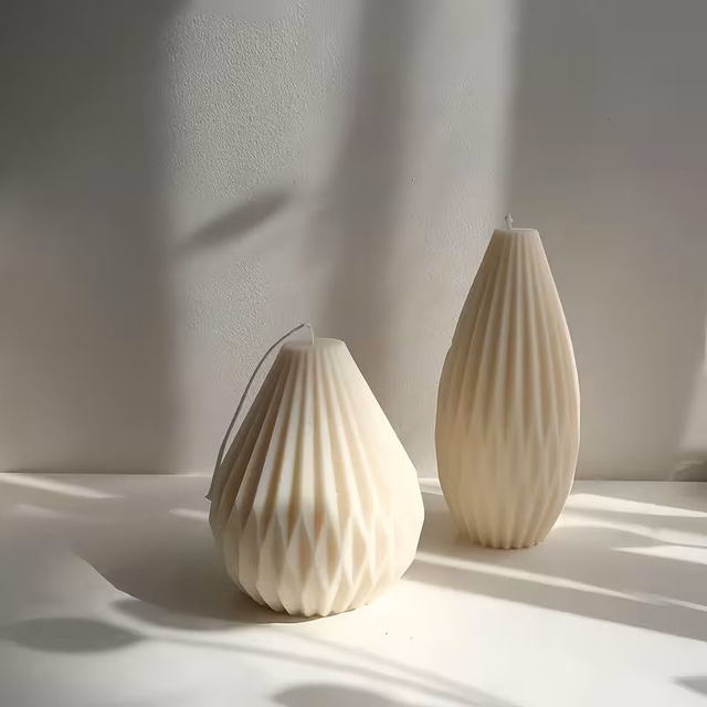 Candele geometriche di design