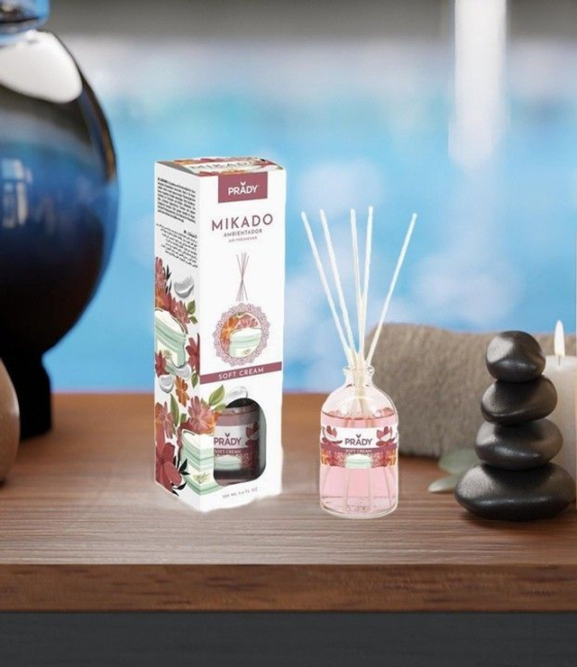 Mikado Prady " Crème douce "