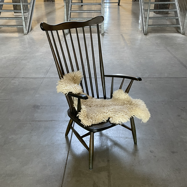 Vintage green 70ties chair