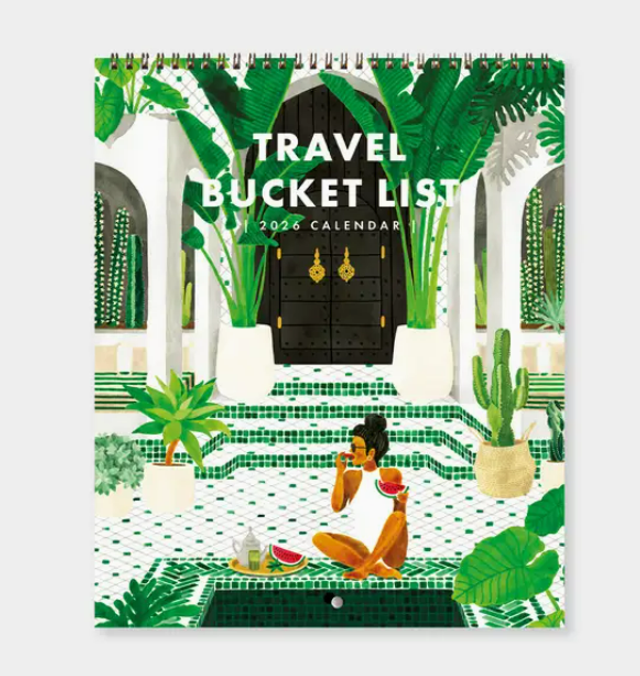 Calendrier de la liste de voyages incontournables 2026