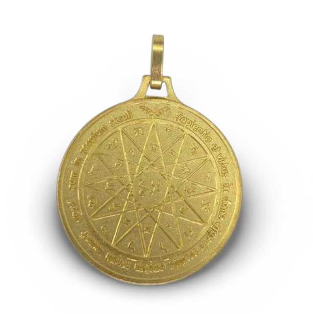 PENTACLE DE MERCURE doré