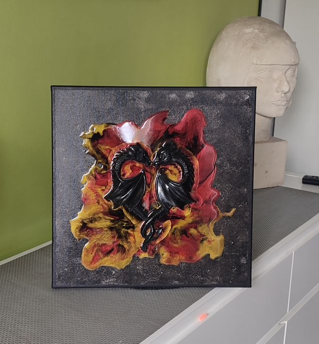 les dragons de flammes