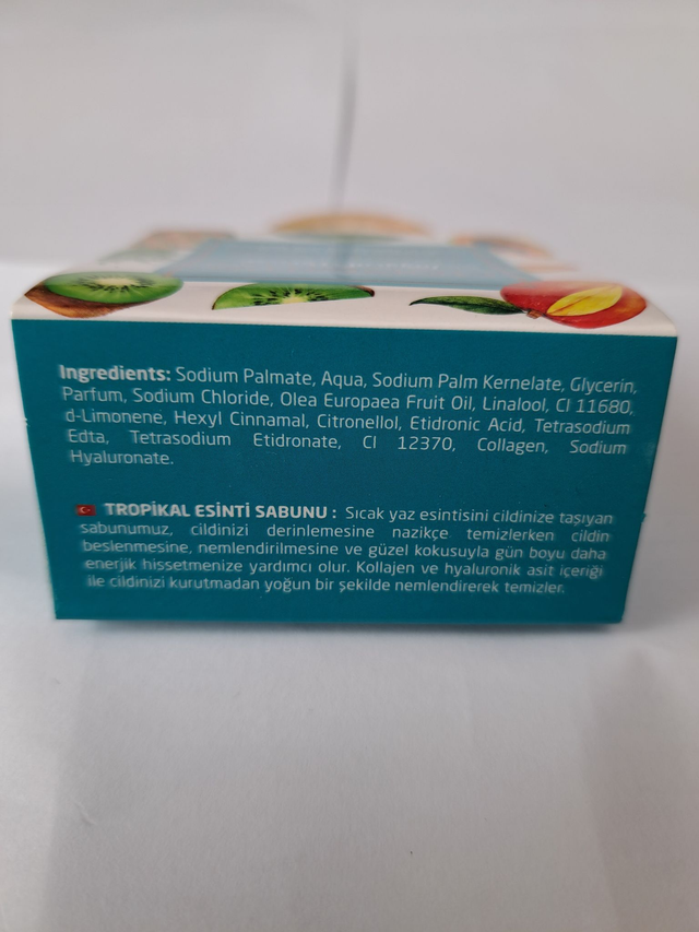 Tropical Breeze, Turkish Bath Soap & Scrunch Gift Set