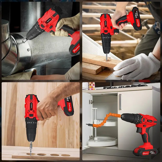 21V Cordless Drill