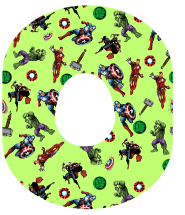 Avengers Green Over patch G7