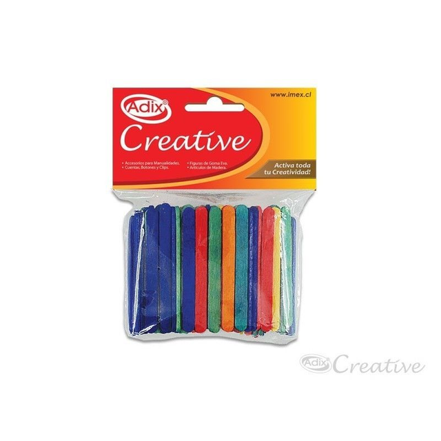 Palitos de Madera Colores Surtidos