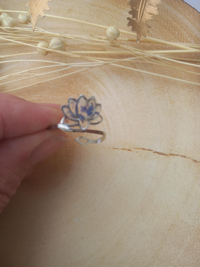 Bague lotus 