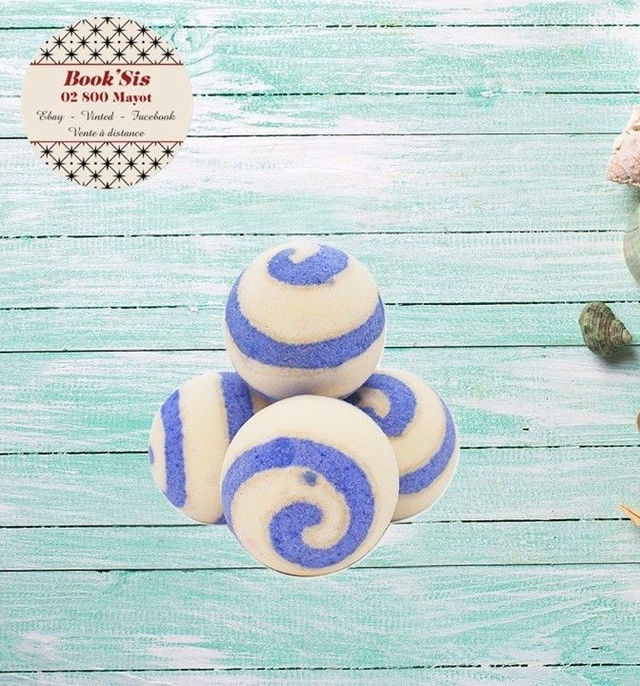 Bombe de bain 125 gr " Groseille "