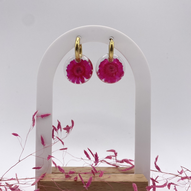 Boucles d’oreilles Immortelles