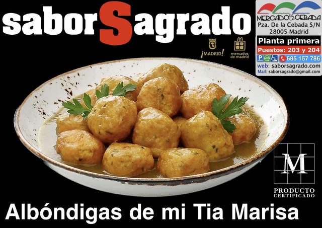 Albóndigas de mi Tia Marisa (con toque de curry)