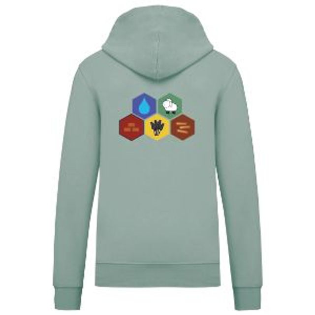 SWEAT-SHIRT ZIP - Tuile Ressources