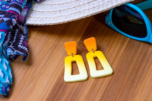 Eulalie - Dégradé jaune et orange