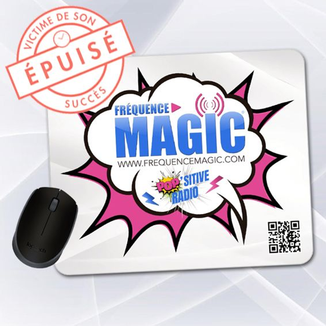 TAPIS DE SOURIS POP&#039;SITIVE RADIO