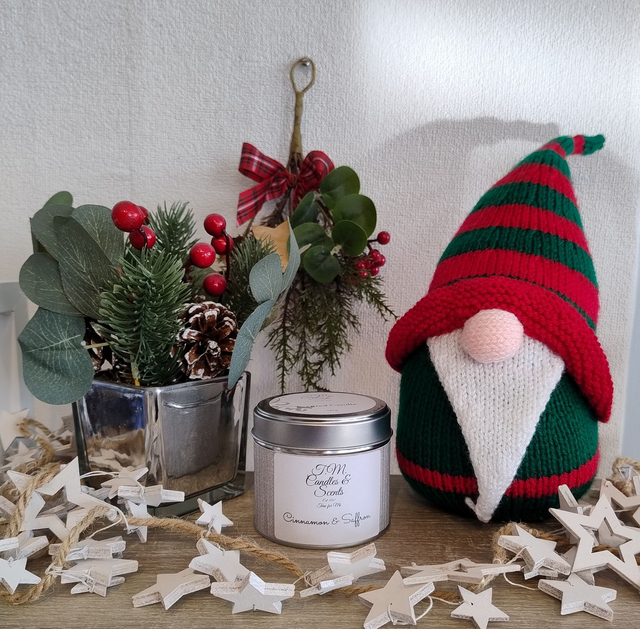 Cinnamon &amp; Saffron large tin