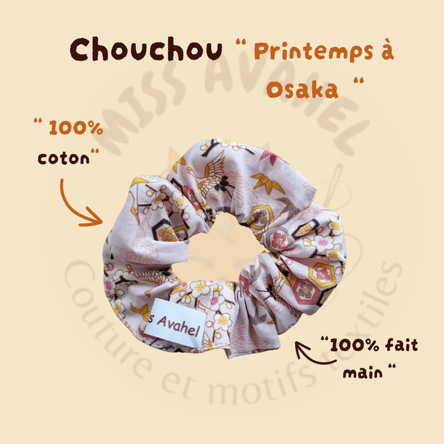 Chouchou " Printemps à Osaka " / Miss Avahel 