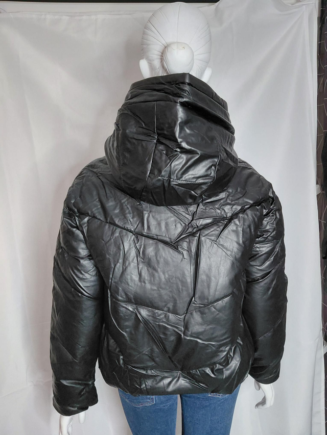 🌈 Doudoune Femme Façon Simili cuir Stylée et Chaude 🌈