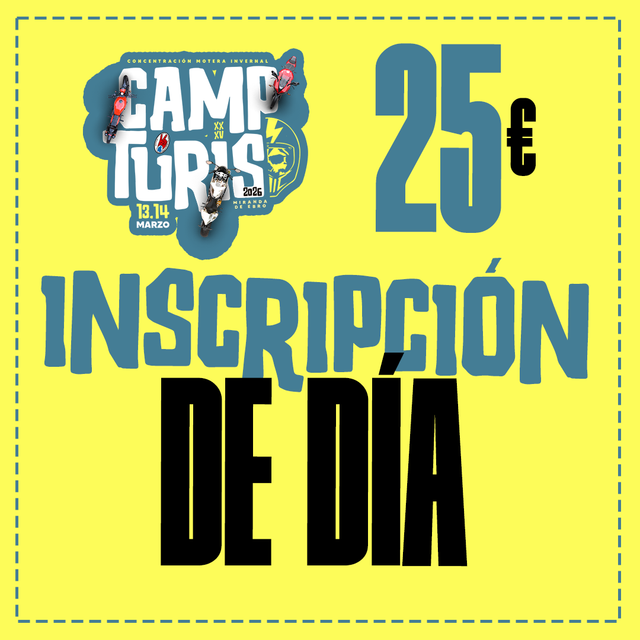 INSCRIPCIÓN DE DÍA