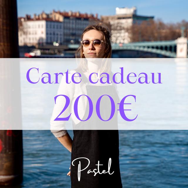 Carte cadeau Pastel 200€
