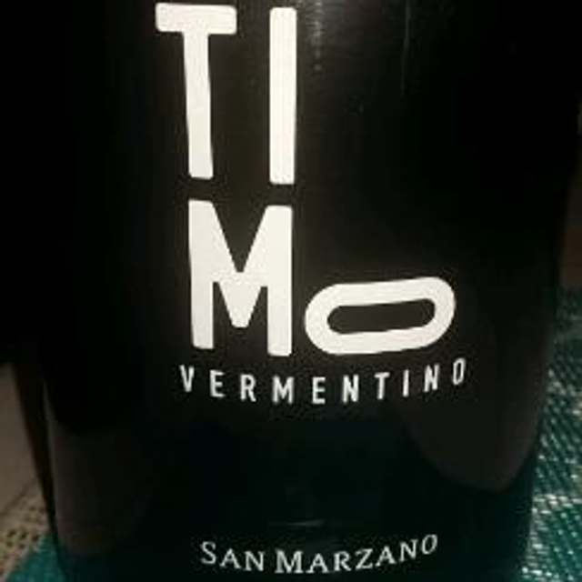 2020 TIMO Vermentino Salento IGP