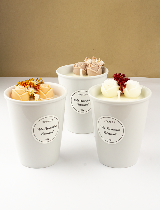 Vela Aromática Cone