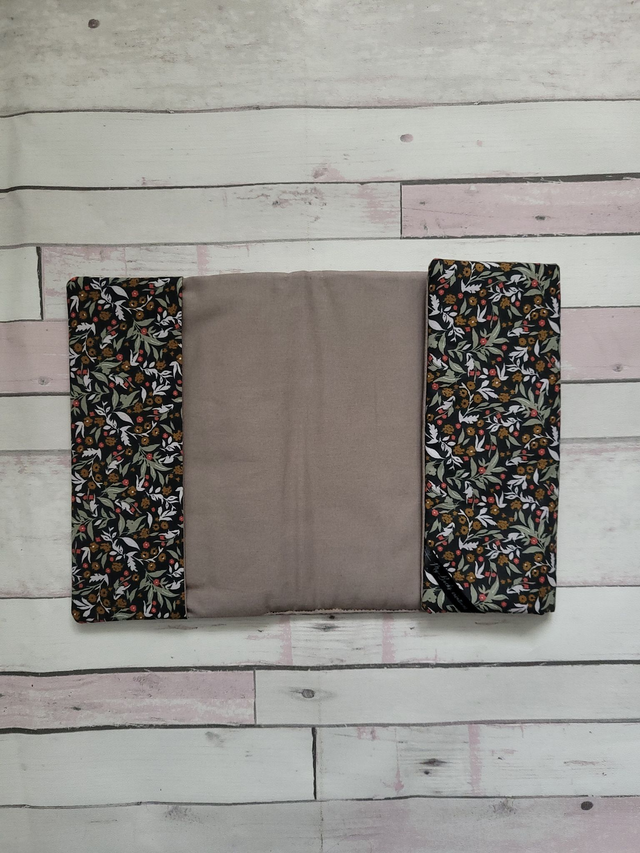 Protège livre amovible M - Feuilles automne