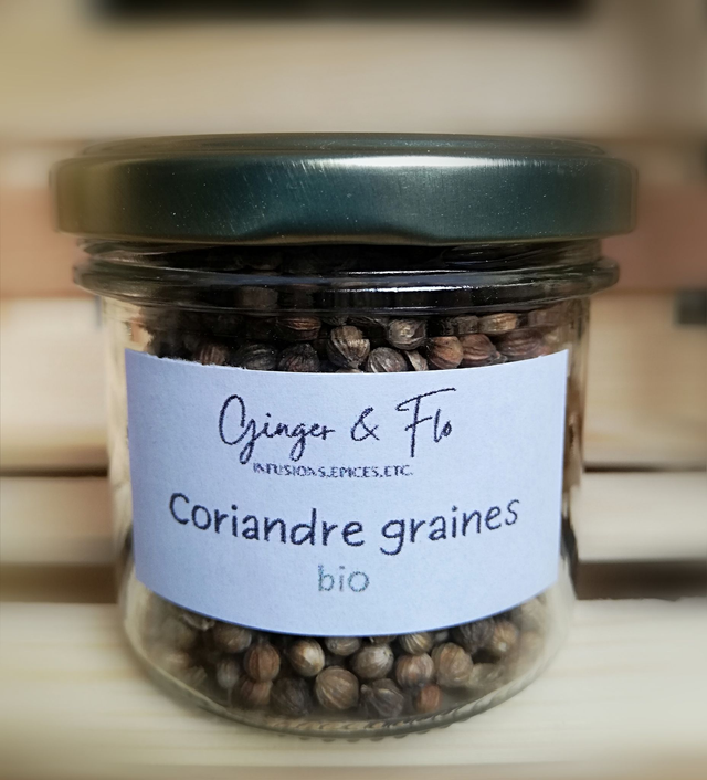 Coriandre graine entière bio 