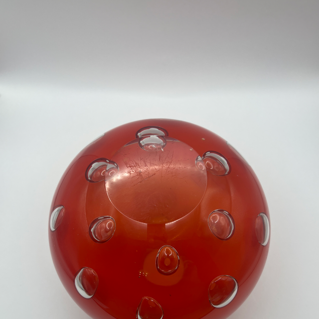 Jaroslav Svoboda – Orange Orb Vase