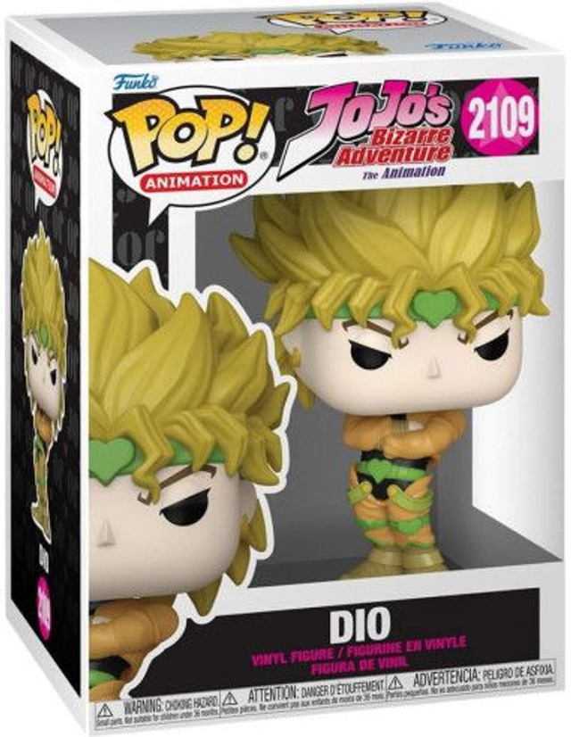 Funko - JOJO'S BIZARRE ADVENTURE - POP Funko 2109 - Dio
