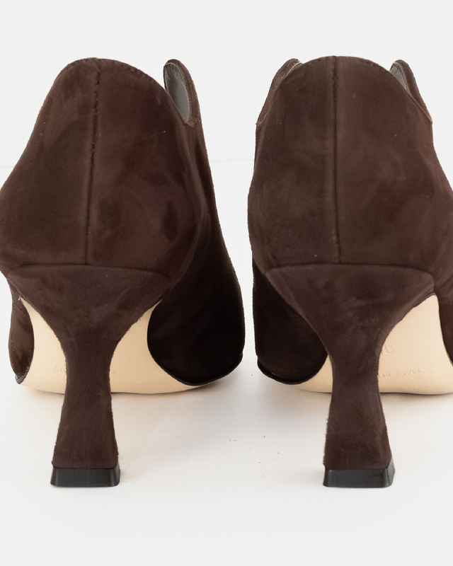 Tronchetti in nappa e camoscio