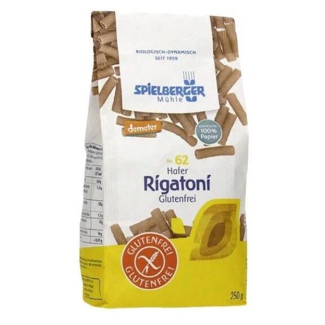 Spielberger Hafer Rigatoni glutenfrei, 250g Packung