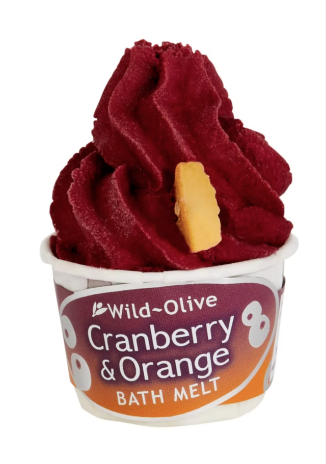 Cranberry &amp; Orange Bath melt