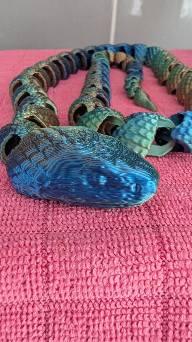 Articulated Snake with scales