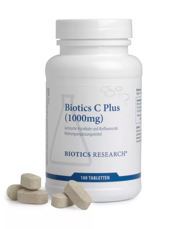 Biotics C Plus (1000mg) 100 Tab (Vitamin C)