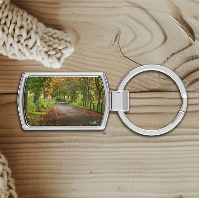 "Autumn in the Ewden Valley" Keyring  