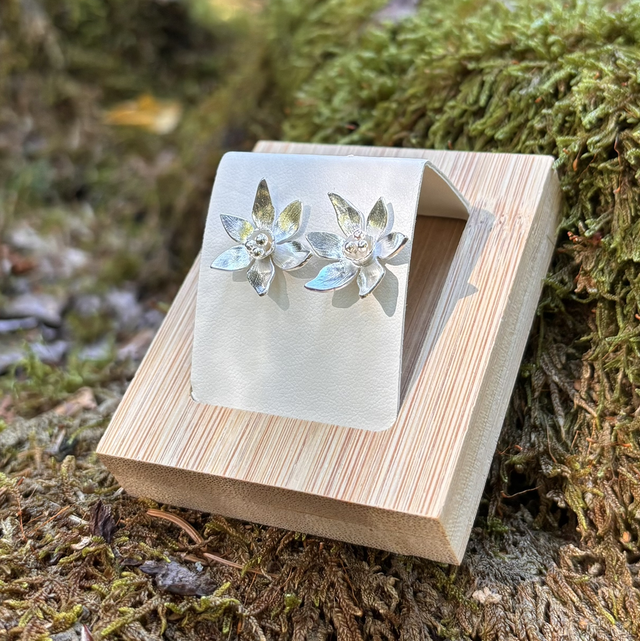 Boucles d’oreilles narcisses des poètes