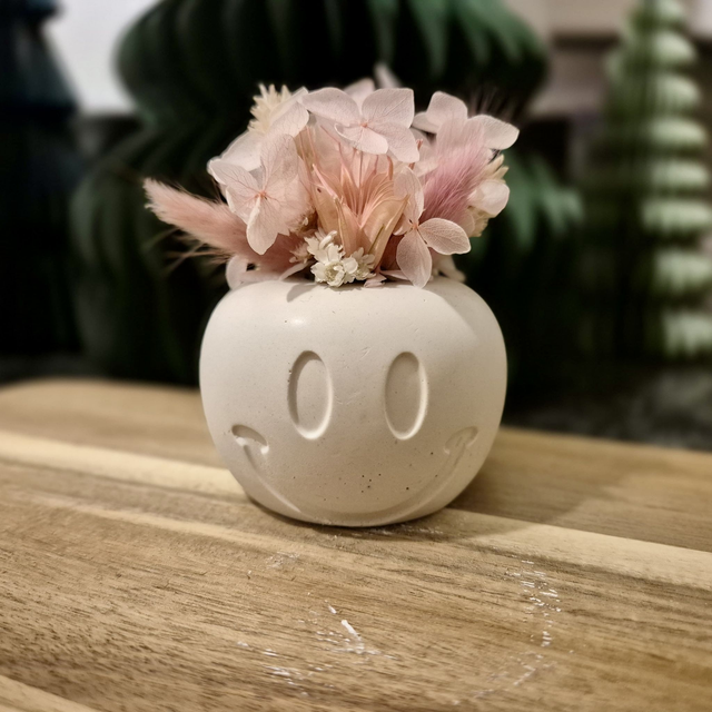 Smiley mit Trockenblumen [VERFÜGBAR]