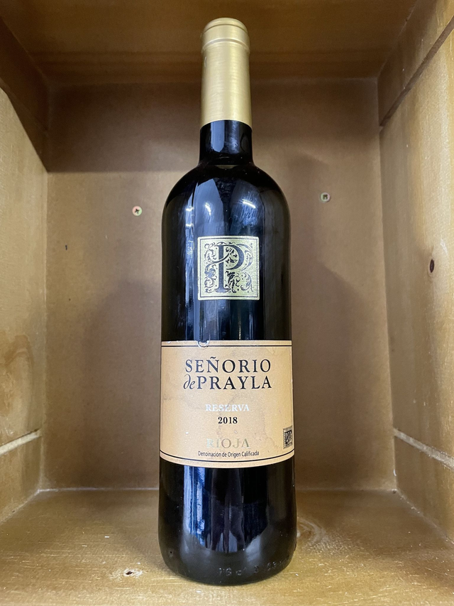 Senorio de Prayla Rioja 2018 Spain