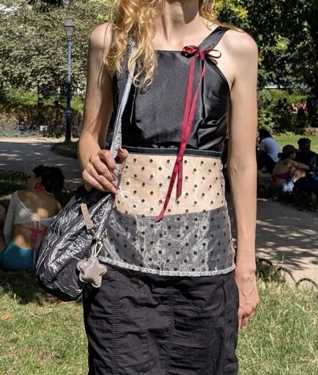 dots backless top S-M