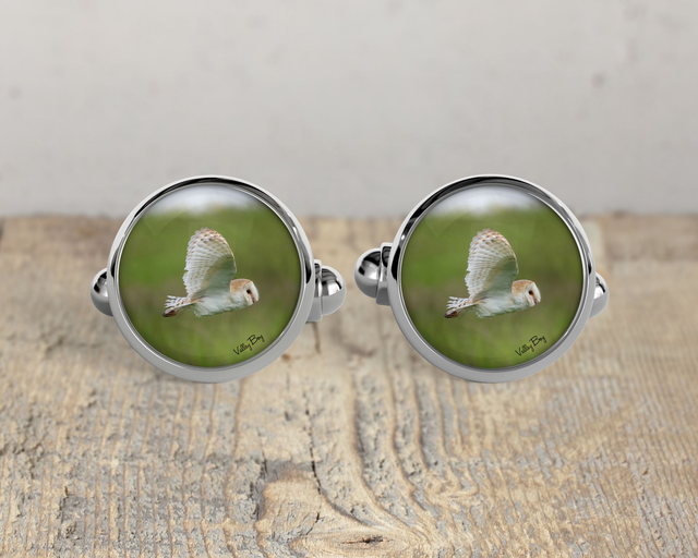 “Barn Owl” Cufflinks  