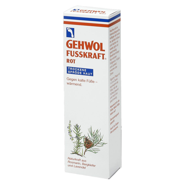 Gehwol Fußkraft rot / trockene Haut (125 ml)